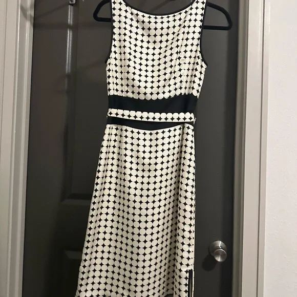 100% silk Talbots polka dot dress - Picture 7 of 9